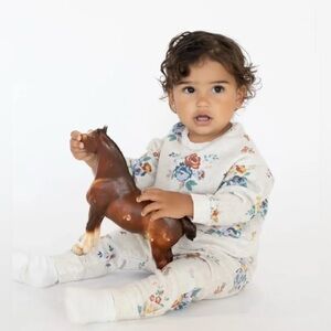 Easy-Peasy SWEATSHIRT - Baby Print French Terry Crew 12 Months